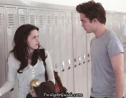 bella and edward at locker